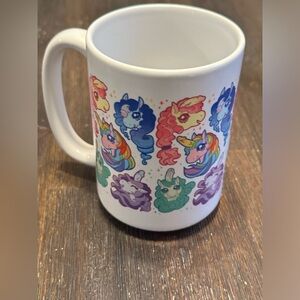 EUC funny Look Human coffee mug. Very sturdy.